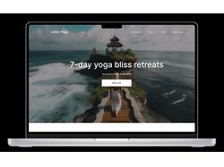 LANDING PAGE FOR YOGA-RETREAT