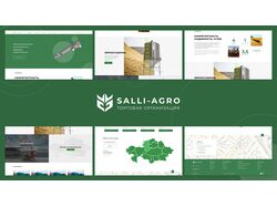 Корпоративный сайт для Salli-Agro