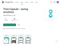 Android-приложение Time Capsule - saving emotions