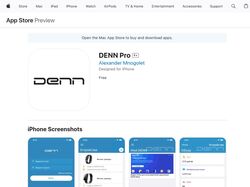 iOS-приложение DENN Pro