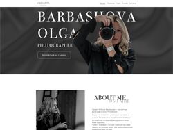Сайт для фотографа