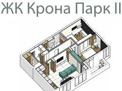 Чертежи ЖК Крона Парк 2