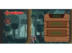 Дизайн игрового меню для 2D игры