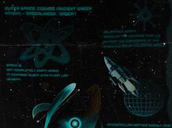 Дизайн баннера Space. 