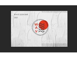 Logo for Wave sushi bar 