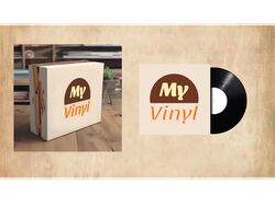 Логотип My Vinyl / Виниловые пластинки
