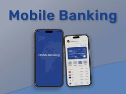 Mobile Banking. UI UX Design. App. Fintech