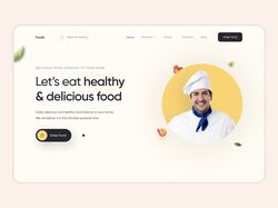 Foodly (Landing Page)