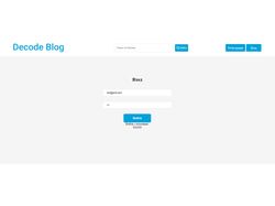 Decode blog
