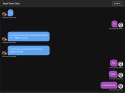 Real-time Chat. React, Firebase, MUI