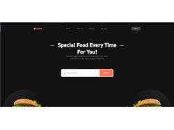 Food delivery [ HTML, SCSS, BEM ]