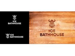 Логотип для переноснных ледянных ванн "ICE BATHHOUSE"