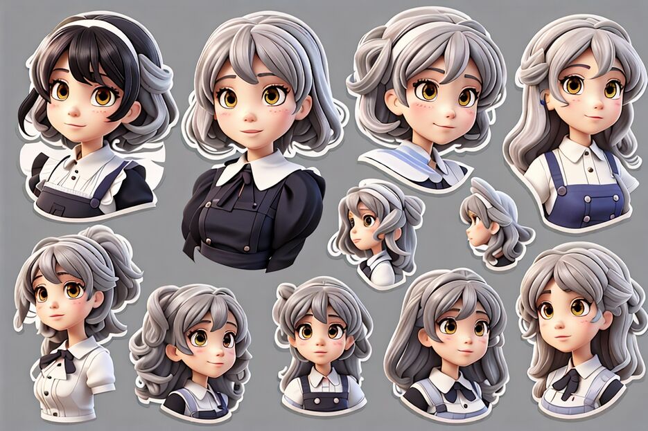 3D_Animation_Style_Stickers_with_a_maid_with_gray_hair_black_4.jpg