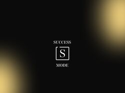 Дизайн баннера для инстаграм аккаунта "Success Mode".