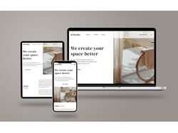 Landing page for Design Studio / Адаптивна верстка 