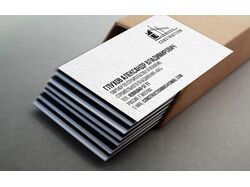 Визитка компании Construction