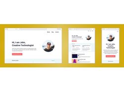 Сайт портфолио