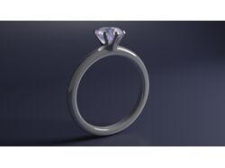 ювелирное кольцо в 3D