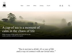 Адаптивная верстка сайта TeaLuxe HTML5, CSS3, SCSS, JS