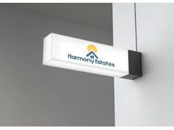 Айдентика для компании "Harmony Estates"