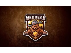 Эмблема клуба любителей бездорожья Медведь
