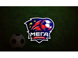 Логотип футбольной команды Мега