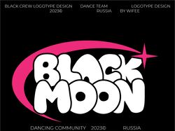 Разработка логотипа для BLACK MOON