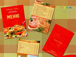 Меню для Пиццерии «Odessa Pizza»