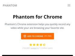 Адаптивный Лендинг для Phantom
