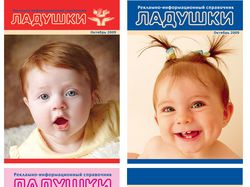 Обложка справочника для родителей "Ладушки"