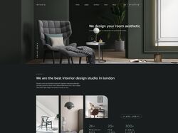 Адаптивна верстка landing page Interia