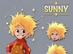 Дизайн персонажа "Sunny"