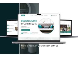 Дизайн сайту для архітекторів "Frame"