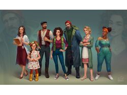 Разработка персонажей для компании FreeWay Games