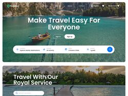 Лендинг для TripAdvisor