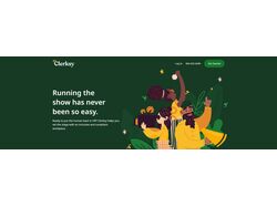 Clerksy. Landing Page