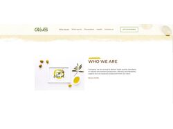 Olive oil production companies Olives. Landing page