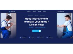 Home help HomePro. Landing page