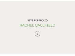 Site Portfolio Rachel
