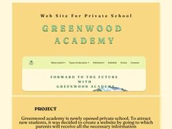 Website for private school