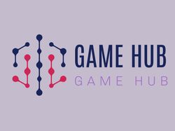 Лого компьютерного discord, telegram канала "Game Hub"