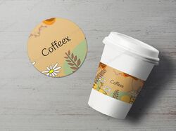 Разработка индивидуального дизайна для кофейни Coffeex