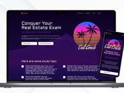 Landing page cali crush