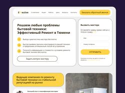 Пример лендинга за 100$