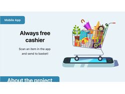 The template was developed for a mobile app