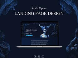 Дизайн посадочной страницы. Landing page design. Вдохновение ИИ.