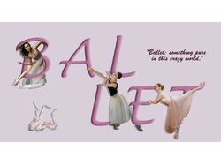 Дизайн вивіски для студії балету