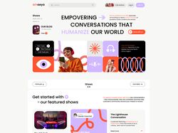 Дизайн для платформы подкастов