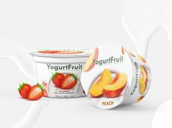 Дизайн упаковки для йогурта