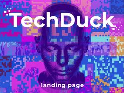 Design landing page TechDuck